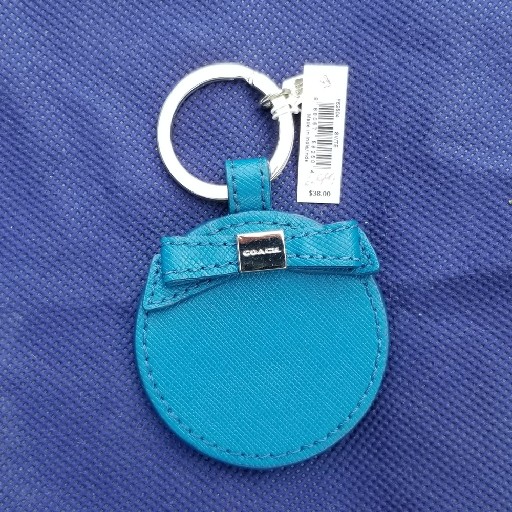 NEW Coach mirror key fob (damaged)
